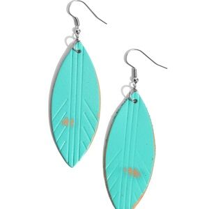 Leather Lounge - Blue